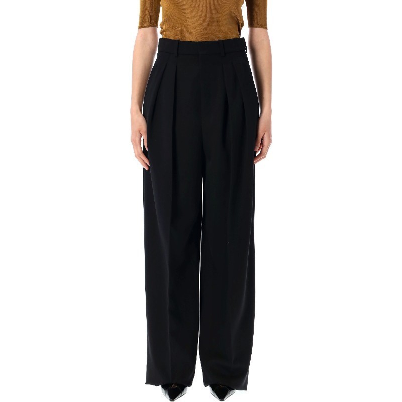 パンツ Saint Laurent SS25 SMOKING PANT (824389Y7E63 1000)