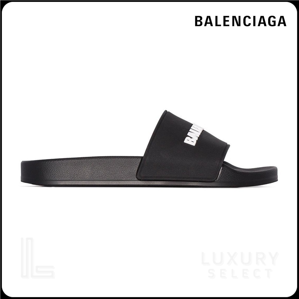 【Balenciaga】POOL SLIDE BAL LOGO◆565547W1S80