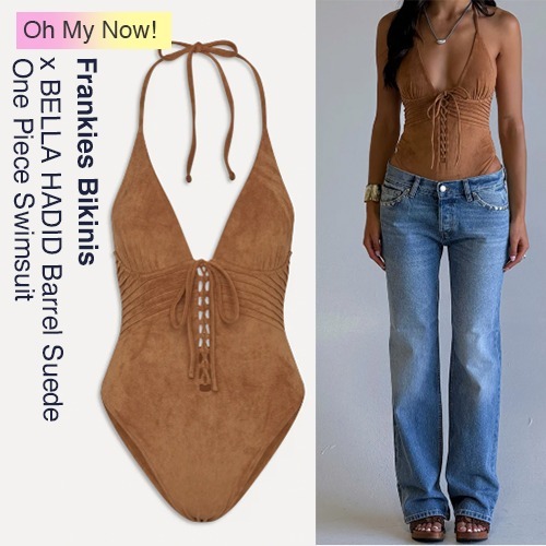 Frankies Bikinis × BELLA HADID One Piece Swimsuit