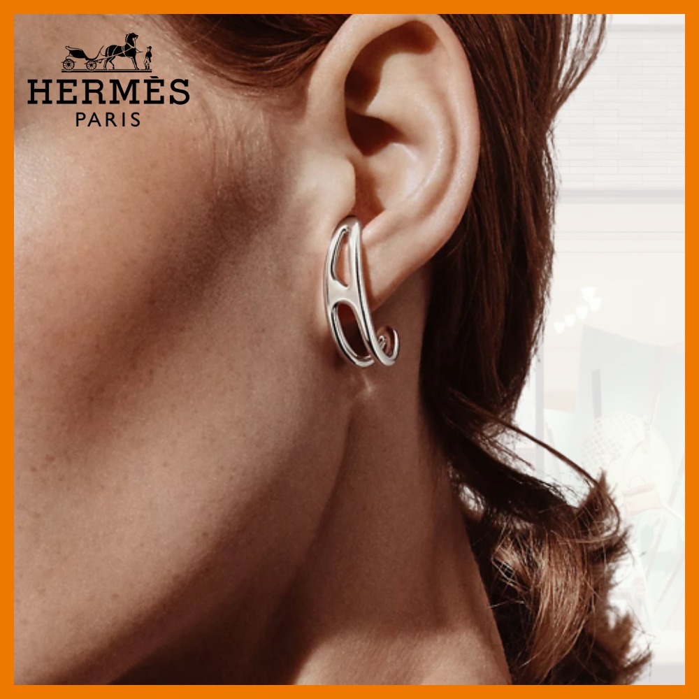 【スタイリッシュ♪】HERMES パンク ピアス