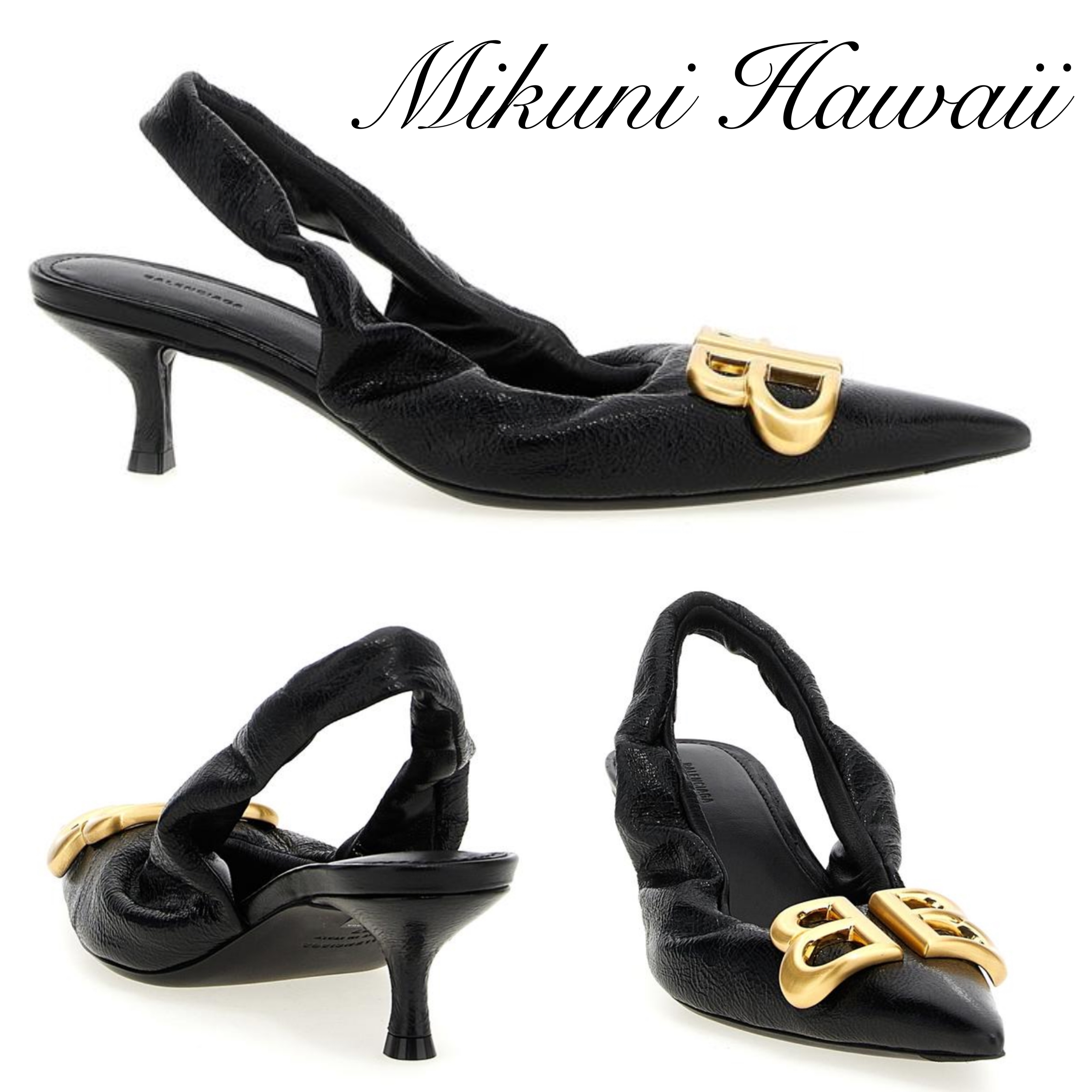 VIP価格SALE★Balenciaga★Monaco 50mm Slingback