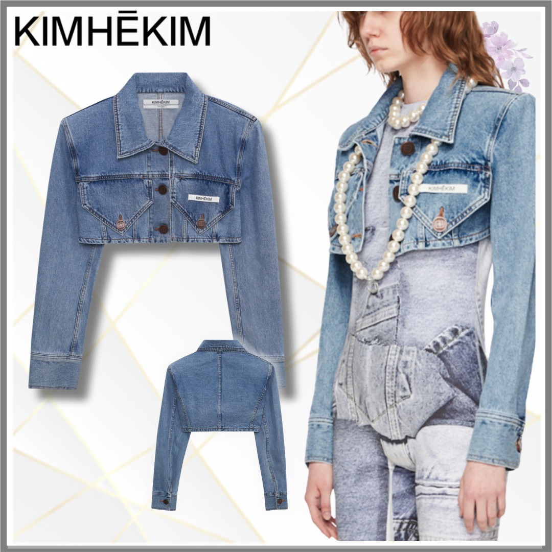 【KIMHEKIM】エマ デニムジャケット（ブルー）