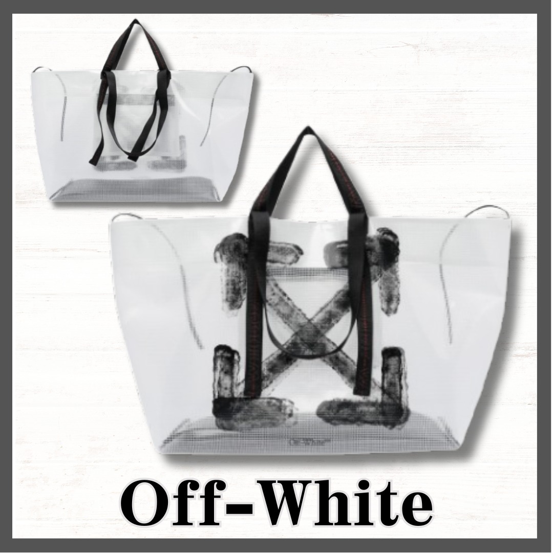 関税送料込【Off-White】ヘリテージ デイオフ トートバッグ ロゴ