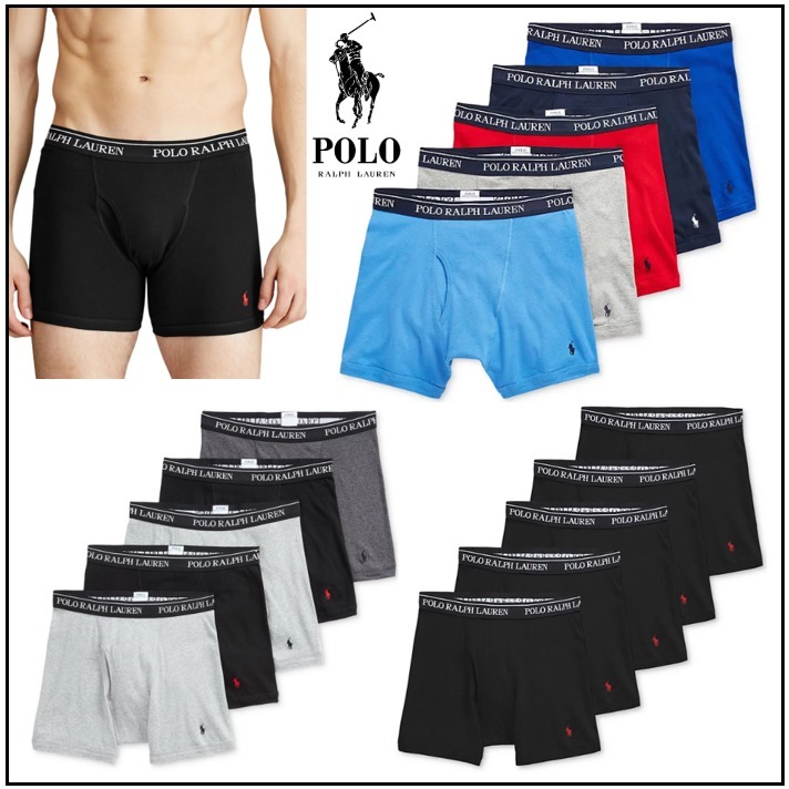 Ralph Lauren ボクサーパンツ 5枚組 5-Pack Classic Cotton