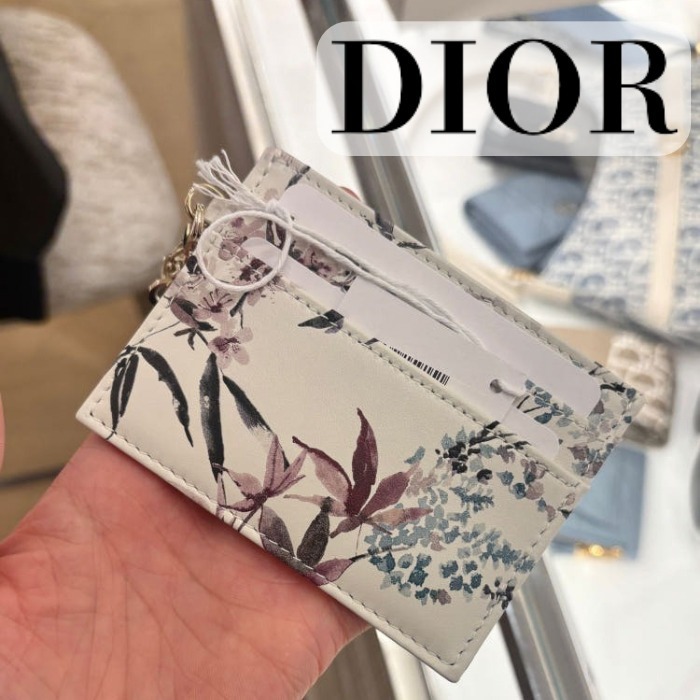 ◆国内直営◆【DIOR】Lady Dior Freesia カードホルダー