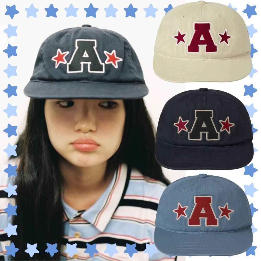 AEAE★韓国★人気★WASHED CAPITAL LOGO CAP 3色/追跡あり
