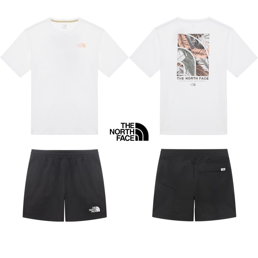 【THE NORTH FACE】 上下セット★半袖 Tシャツ & ショートパンツ