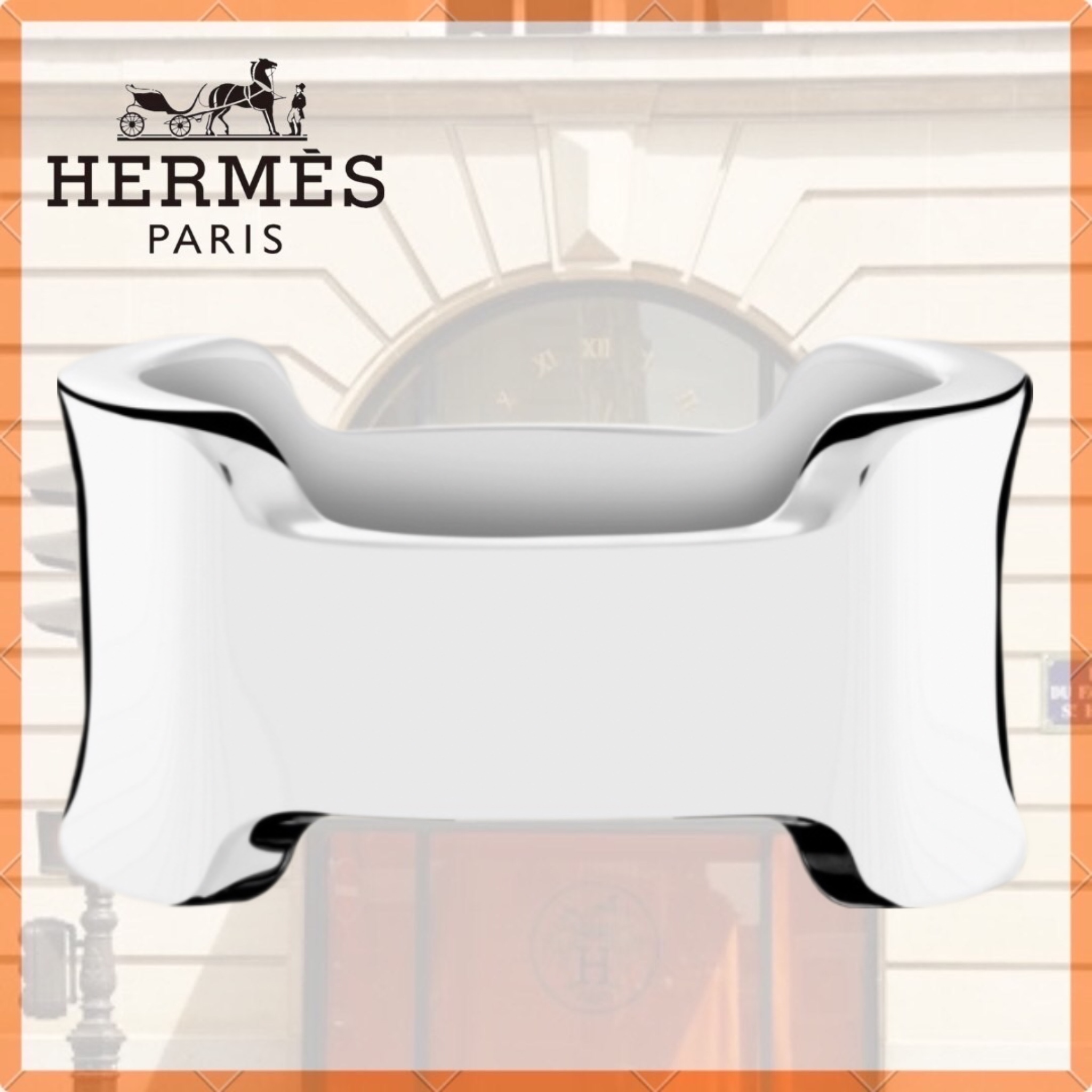 【シンプルでエレガント★】HERMES Amazone MM リング