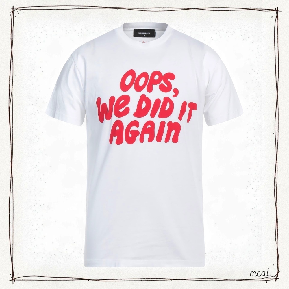 DSQUARED2 ★ OOPS, We DID IT AGAIN Tシャツ