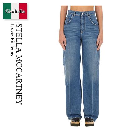 デニム・ジーパン STELLA MCCARTNEY Bootcut jeans Blue 6D03373SQH00 Stella McCartney Outlet: Jeans woman - Blue | Stella
