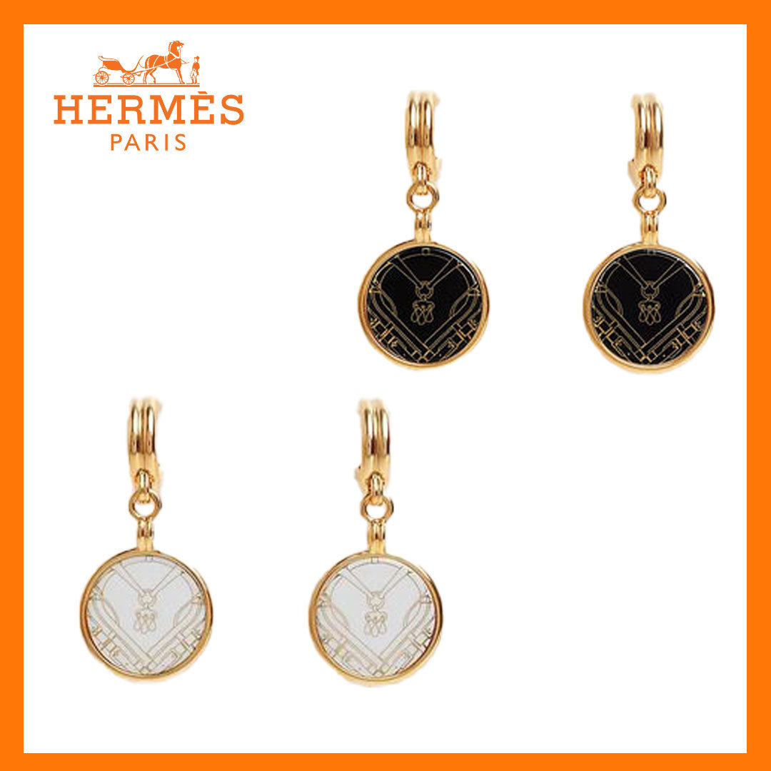 【上品な輝き＊】HERMES ピアス Mors a Jouets