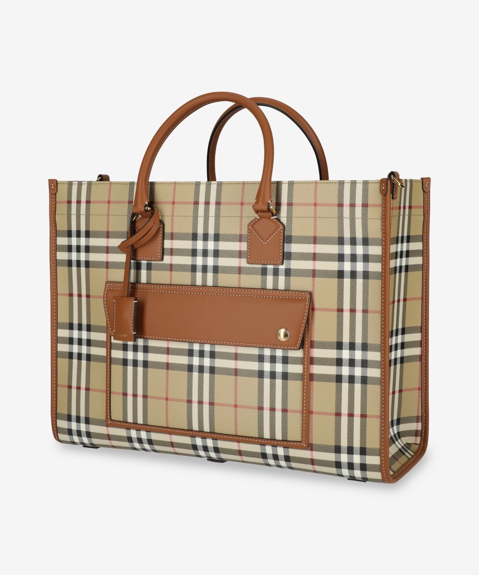 《BURBERRY》 ミディアム FREYA トートバッグ