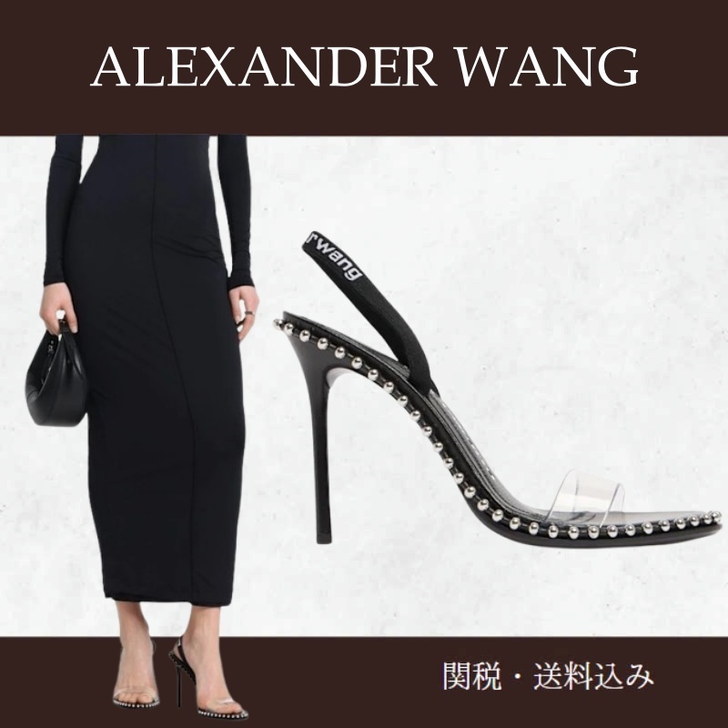 Alexander Wang ☆Nova PVCサンダル 105mm