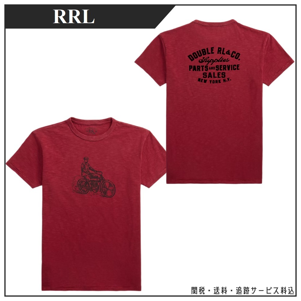 【RRL】スラブジャージー グラフィック Tシャツ 関税込み