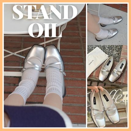 Strap Ballet Mary Jane / Silver - Stand Oil