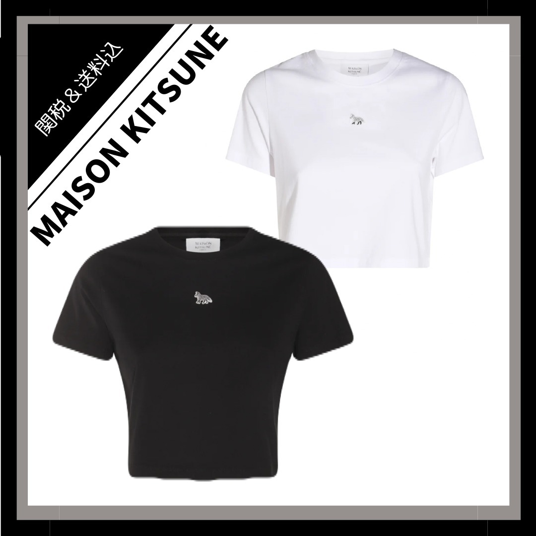 *Maison Kitsune*スピーディーフォックスパッチ Tシャツ 2色展開