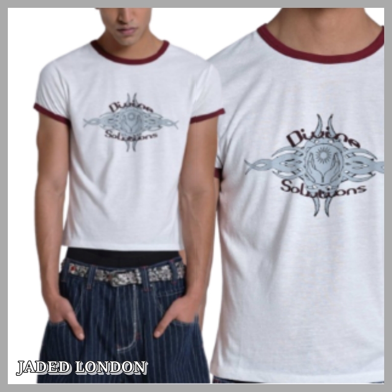 【JADED LONDON】Divine Solutions Ringer T-Shirt