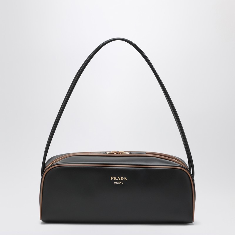 バッグ・カバンその他 Prada Prada Swing bag black/hazelnut