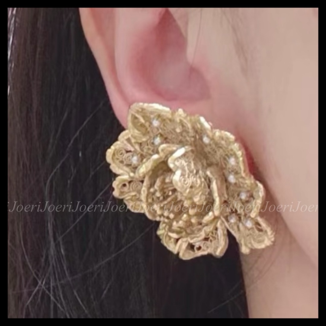 【華やかなデザイン♡】Dior Tribales ピアス