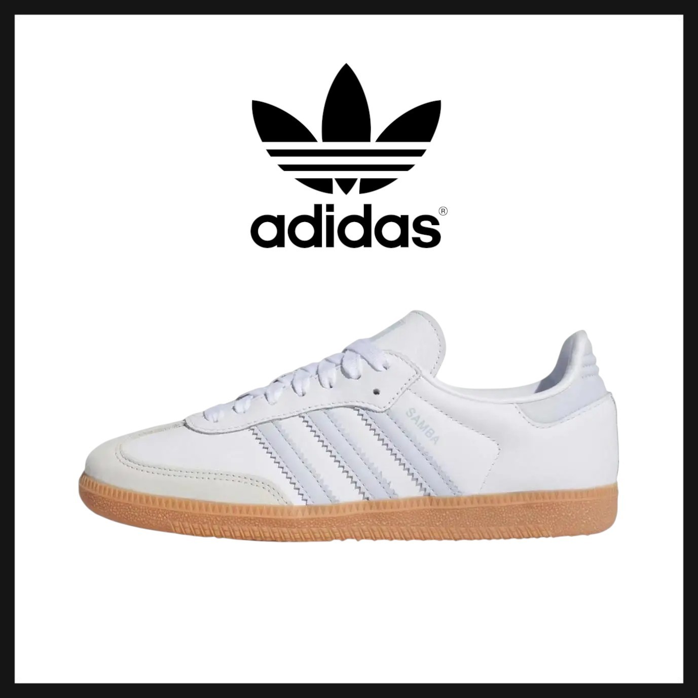 ★人気★ アディダス W Adidas Samba OG Cloud White Halo