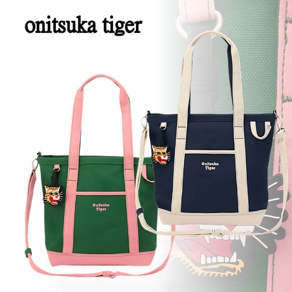 【onitsuka tiger】SMALL CANVAS TOTE BAG