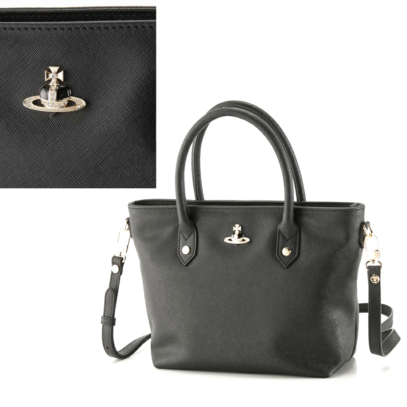Vivienne Westwood ディアマンテハート トートバッグ 4204007TU