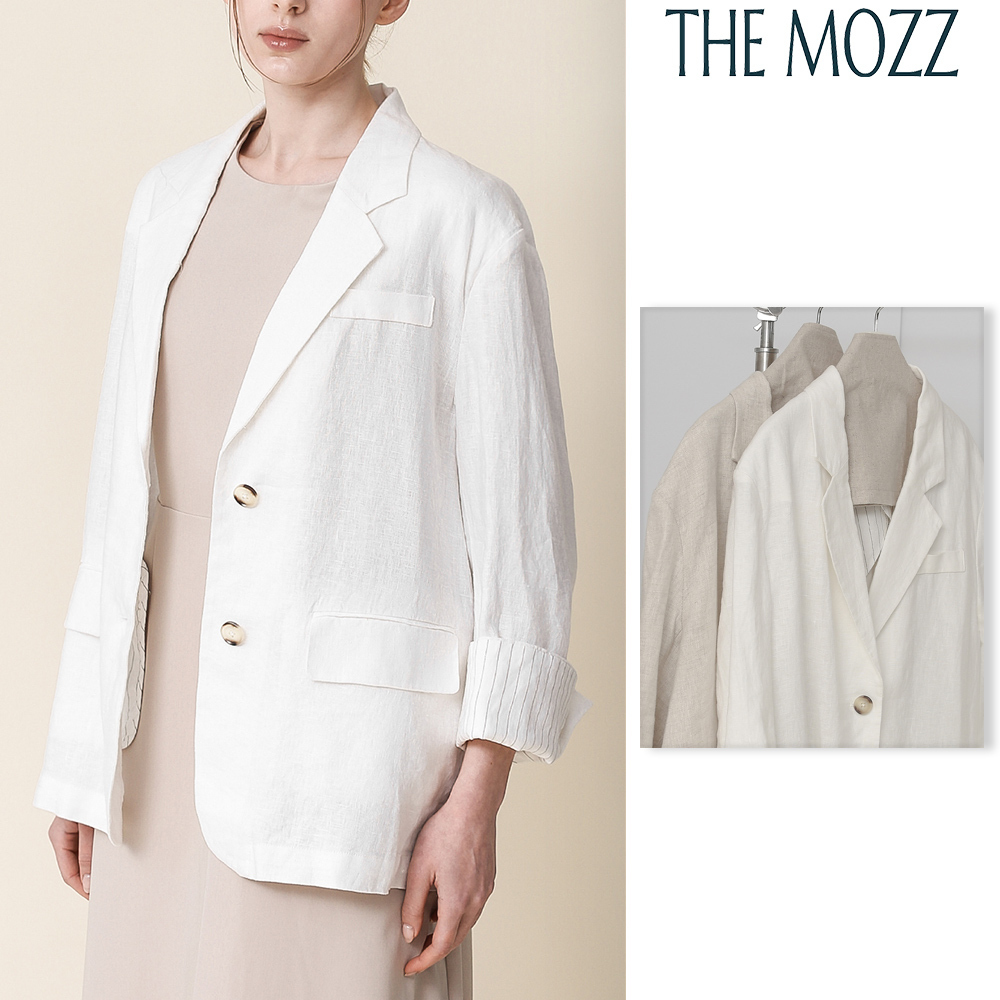 【THE MOZZ】[Premium] The Cash Real Linen Jacket