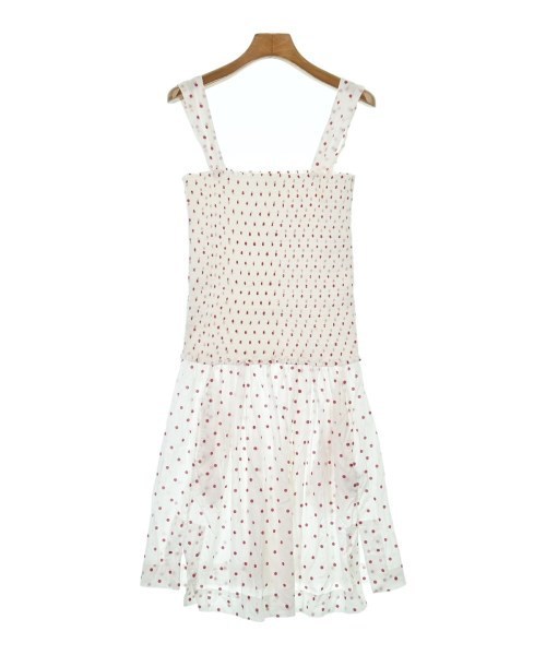 ISABEL MARANT ワンピース 白x赤(ドット) 2305225M0027