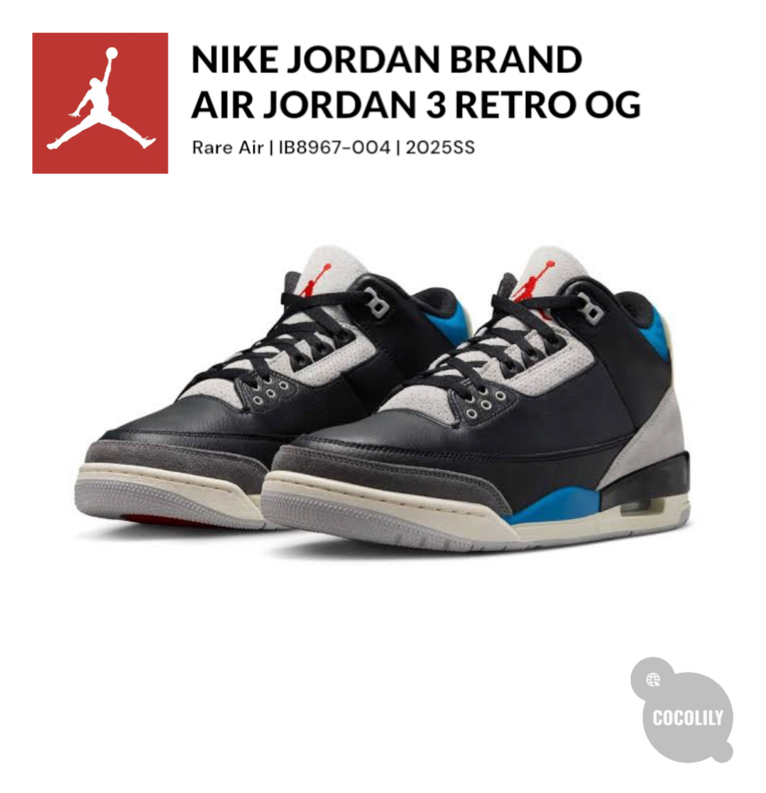 NIKE ☆ Air Jordan 3 Retro OG ‘Rare Air’