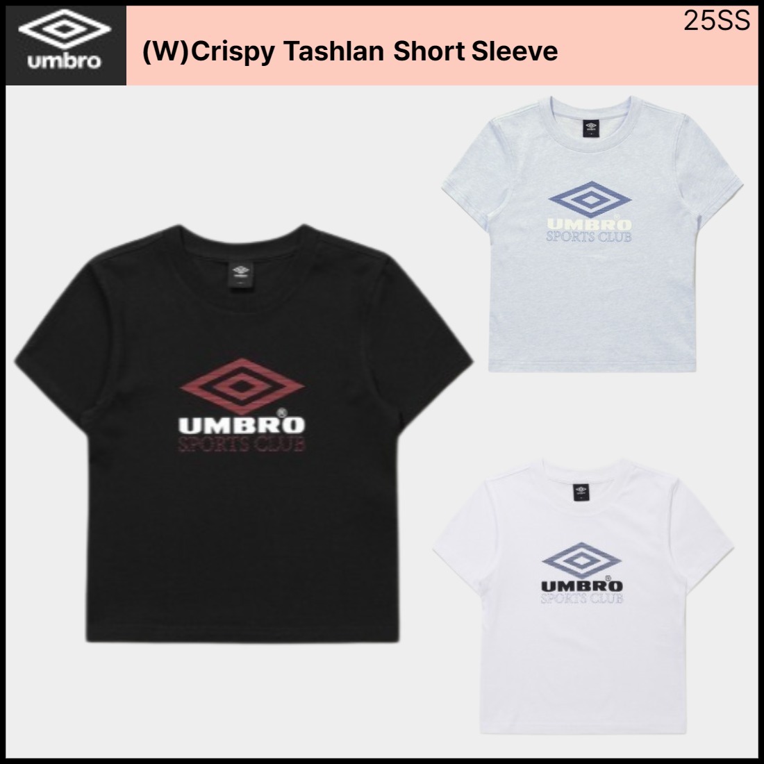 UMBRO■(W)Crispy Tashlan Short Sleeve■送料込