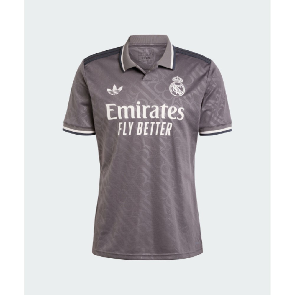 ■adidas■ Real Madrid 2425 Third Jersey Charcoal IY1763