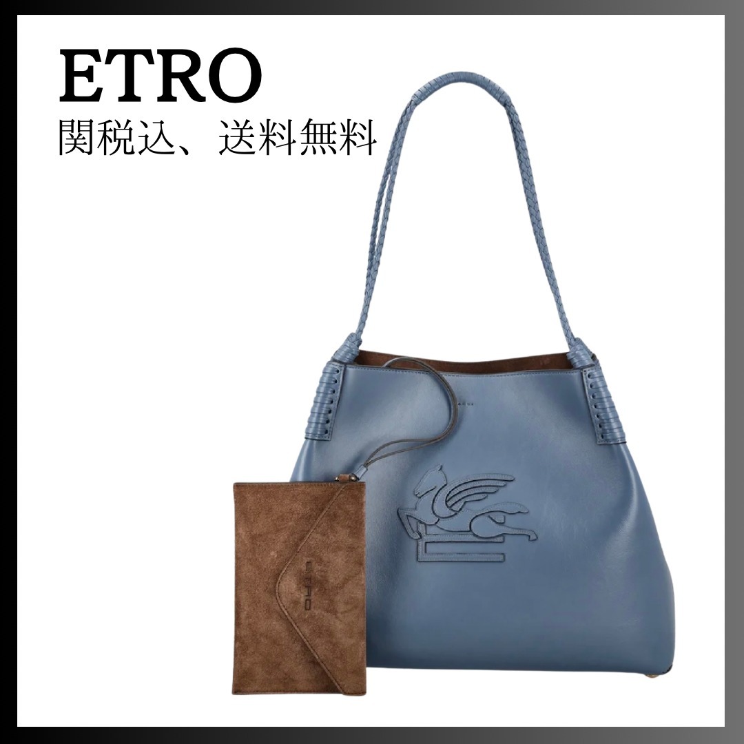 ★関税送料込★【ETRO】リブラ トートバッグ ミディアム