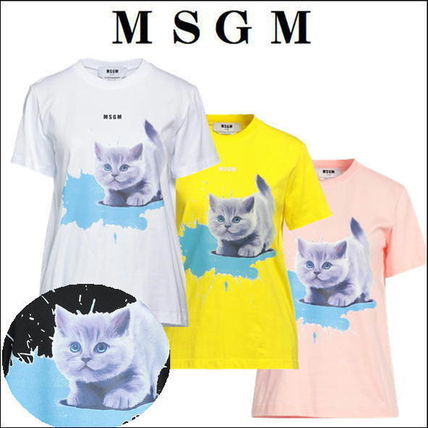 MSGM - MSGM ギャラクシーキャットTシャツ黒 XSサイズ新品タグ付