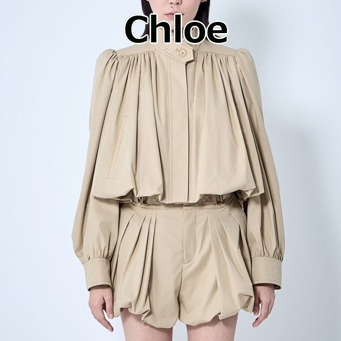 ★SALE★【送料関税無料】Chloe ギャザーブールジャケット