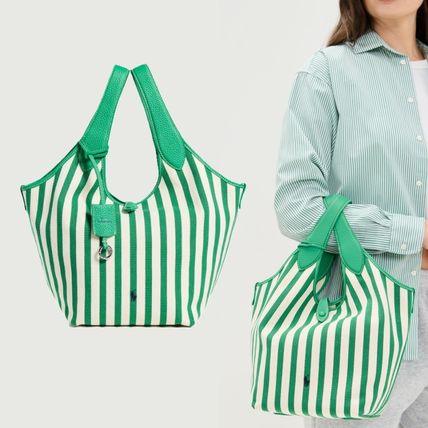 【Ralph Lauren】ストライプ スモール デヴィン トートバッグ ストライプ Ralph Lauren(ラルフローレン) バッグ・カバン