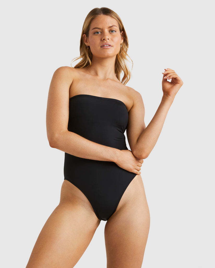 BILLABONG ビラボン ワンピース 水着 黒 ブラック バンドゥ