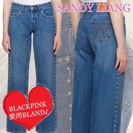 [Sandy Liang] サンディーリアング ジーンズJeans(送料関税込み) SANDY LIANG(サンディーリアング) デニム・ジーパン(レディース