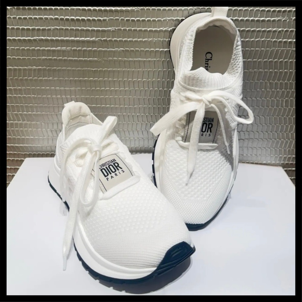【シンプルでお洒落♪】Dior Run'n'Dior スニーカー