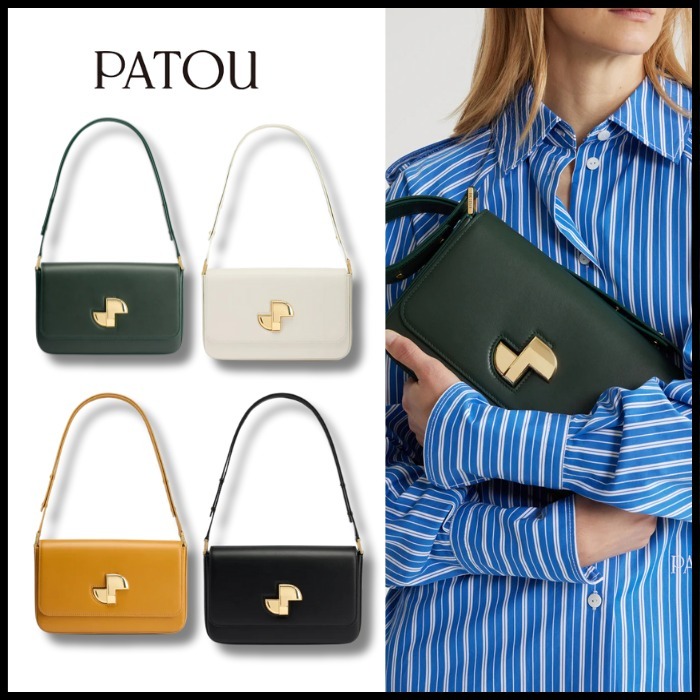 【4色展開☆】PATOU レザー Le Classic Lock バッグ