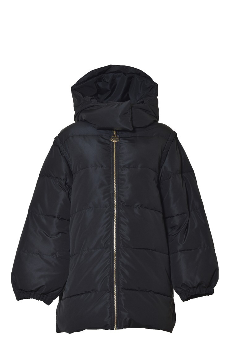 ブルゾン Patou Long Nylon Hooded Down Jacket - Black