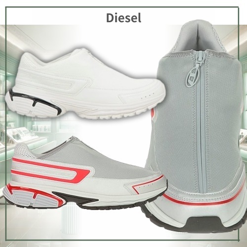【機能性抜群】DIESEL ジッパースニーカー 実用性も見逃せない