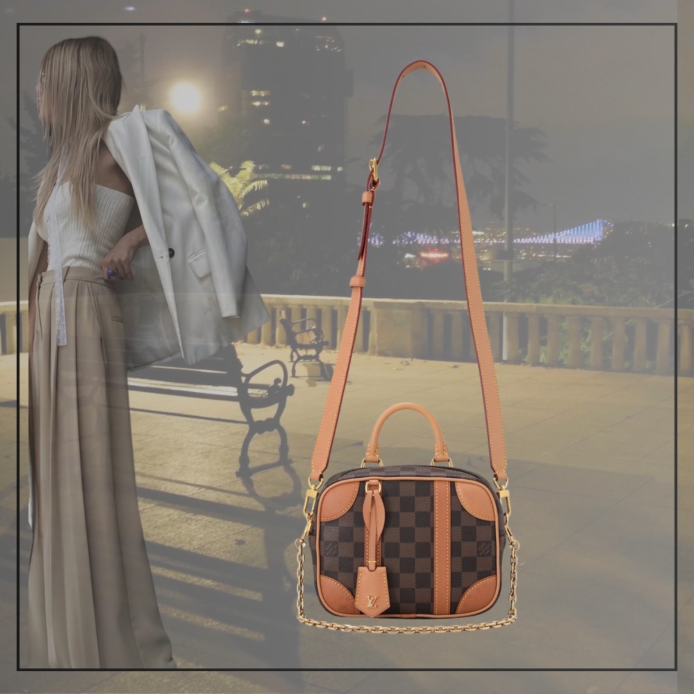 【出会えた一点物】Louis Vuitton ダミエバリジェットBB