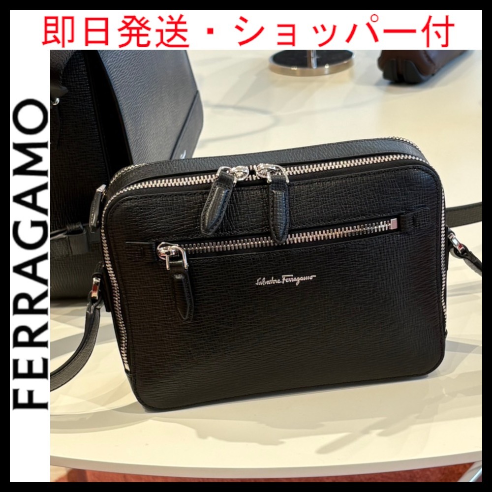 即日発送 ★FERAGAMO★ メンズ ショルダー バッグ