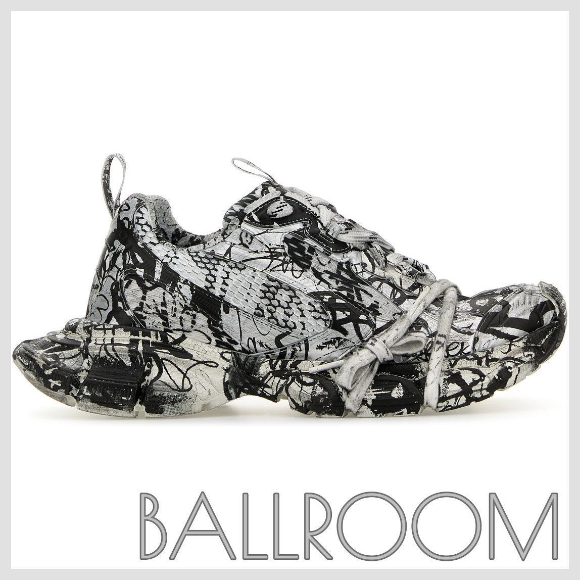 スニーカー BALENCIAGA PRINTED MESH AND RUBBER 3XL SNEAKERS