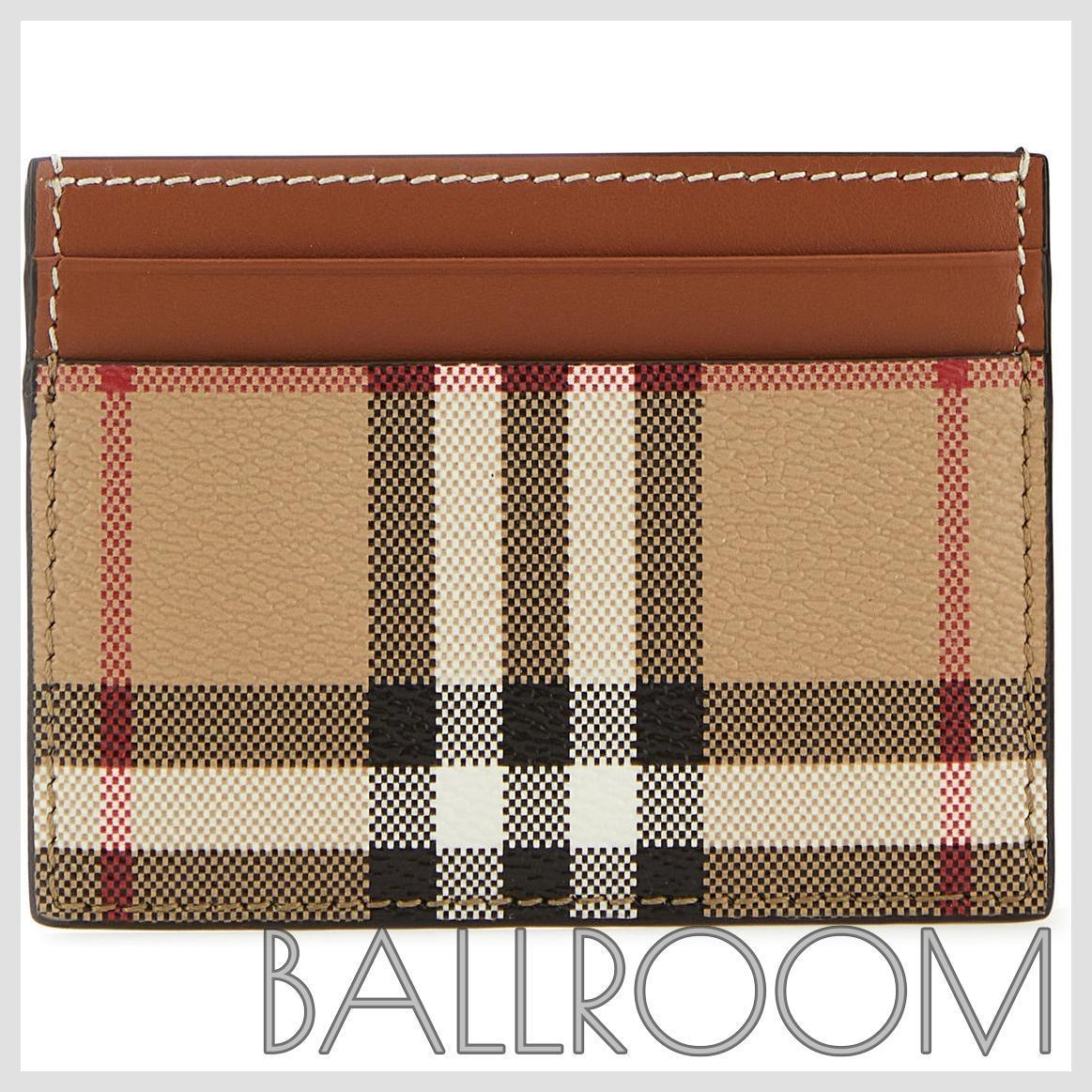 カードケース・名刺入れ BURBERRY PRINTED CANVAS CARDHOLDER