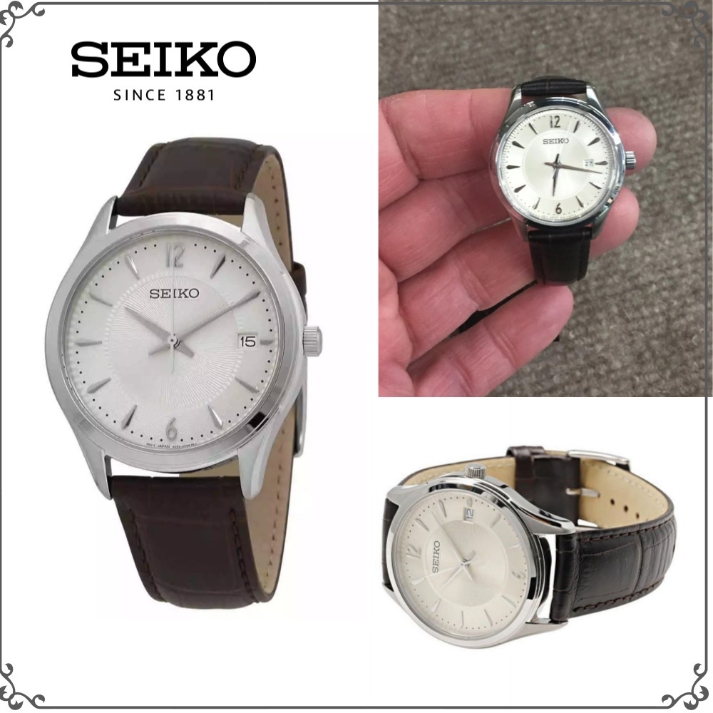 アナログ腕時計 SEIKO | Essentials Noble Quartz Silver Dial Ladies SUR427