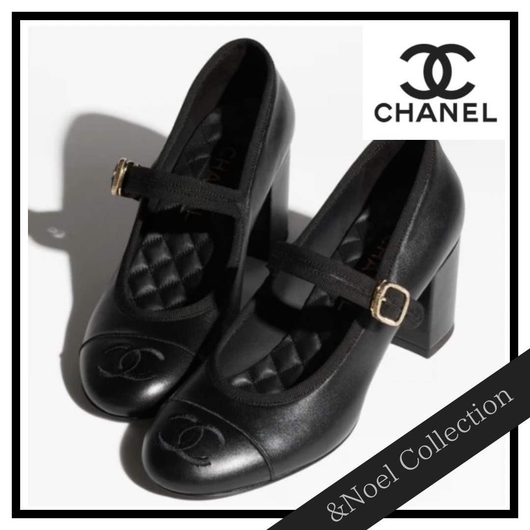 【可愛く品良く♢ヒール】CHANEL *メリージェーン*パンプス