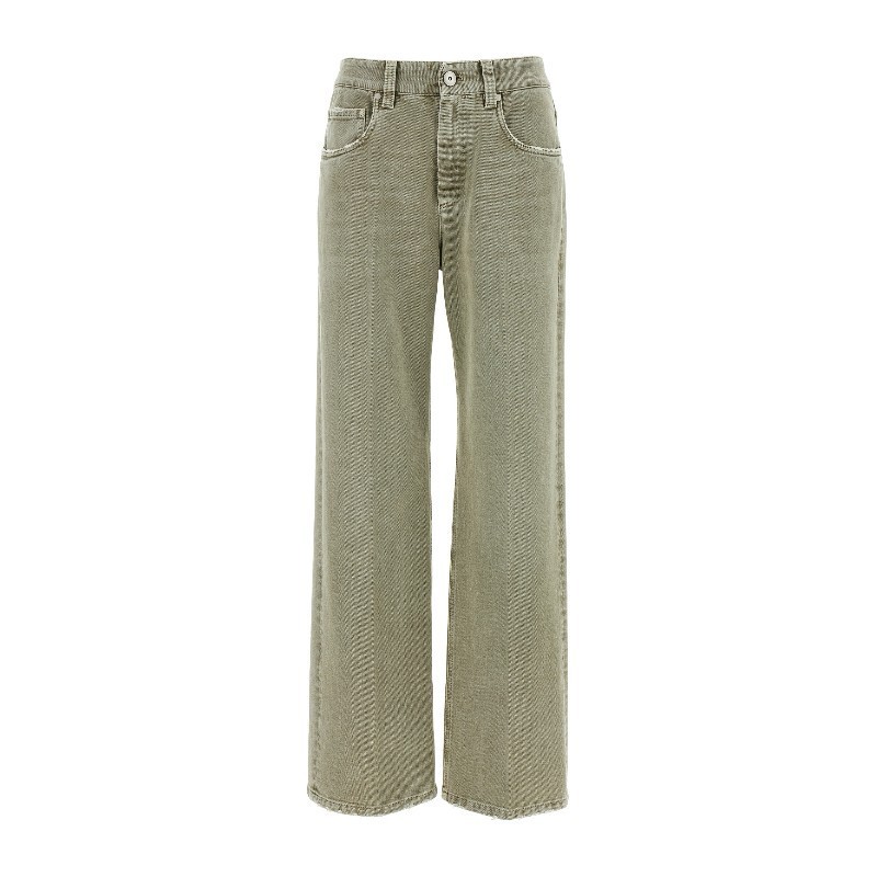 デニム・ジーパン BRUNELLO CUCINELLI SS25 Wide leg jeans (M0H81P5568 C3265)