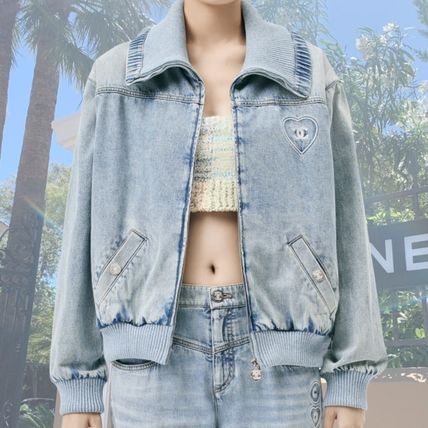 【新作！ココビーチ】CHANEL デニムブルゾン 新作！ココビーチ】CHANEL デニムブルゾン (CHANEL/ブルゾン