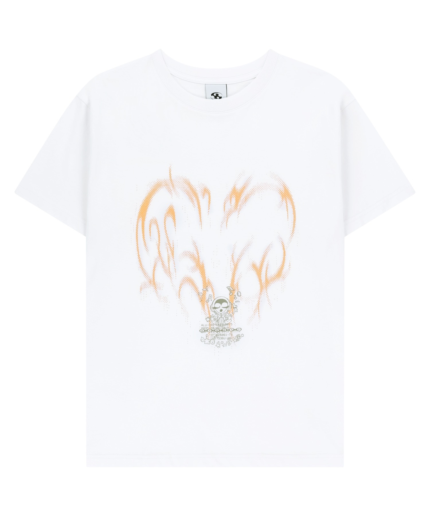 [SAN SAN GEAR] ☆ 25SS PULSE OF REBIRTH T-SHIRT / WHITE